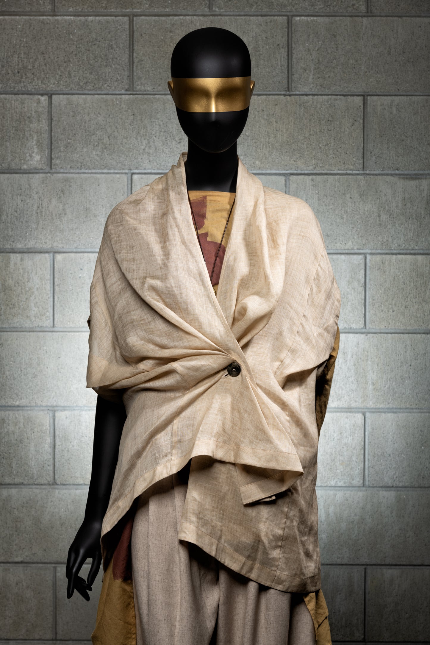 Moyuru Natural Linen Shirt 241 605