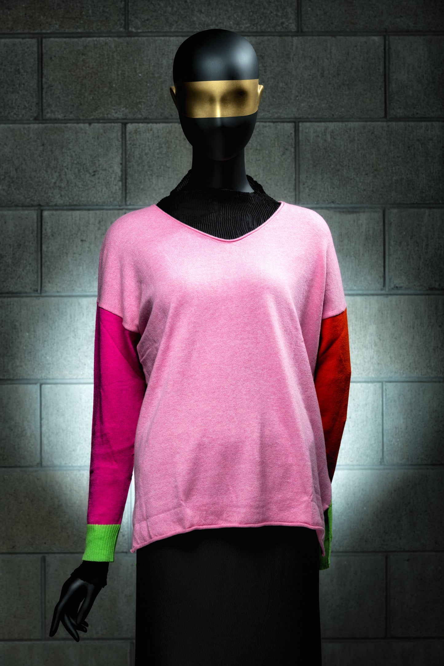 Colour Contrast Jumper ZP5508