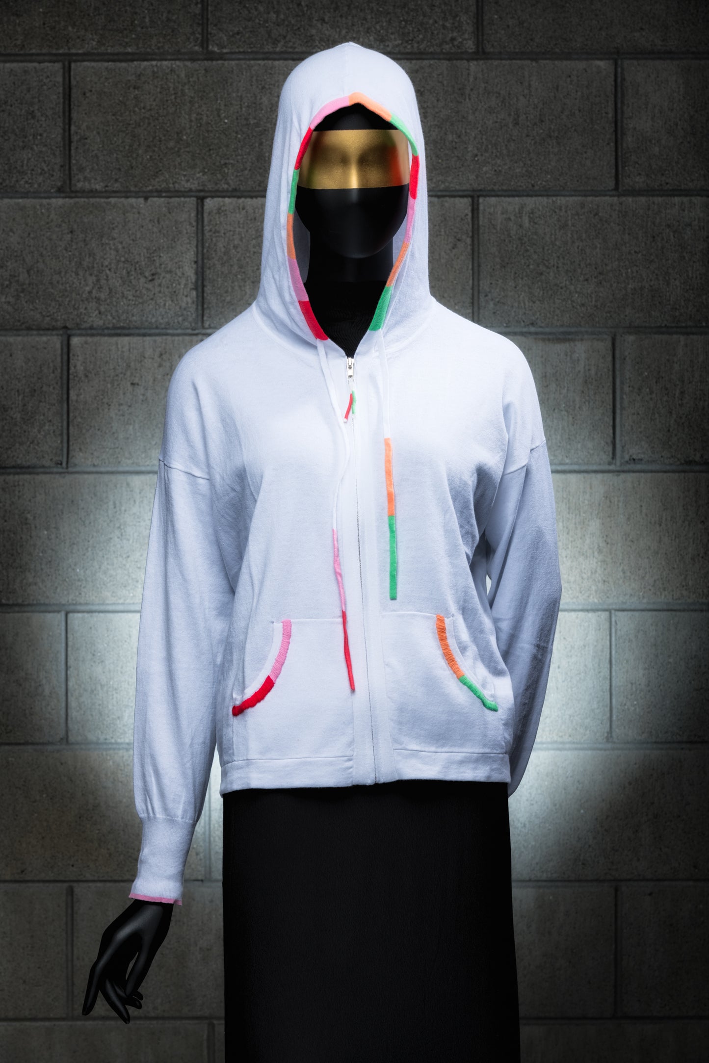 Embroidered Hoodie ZP5511