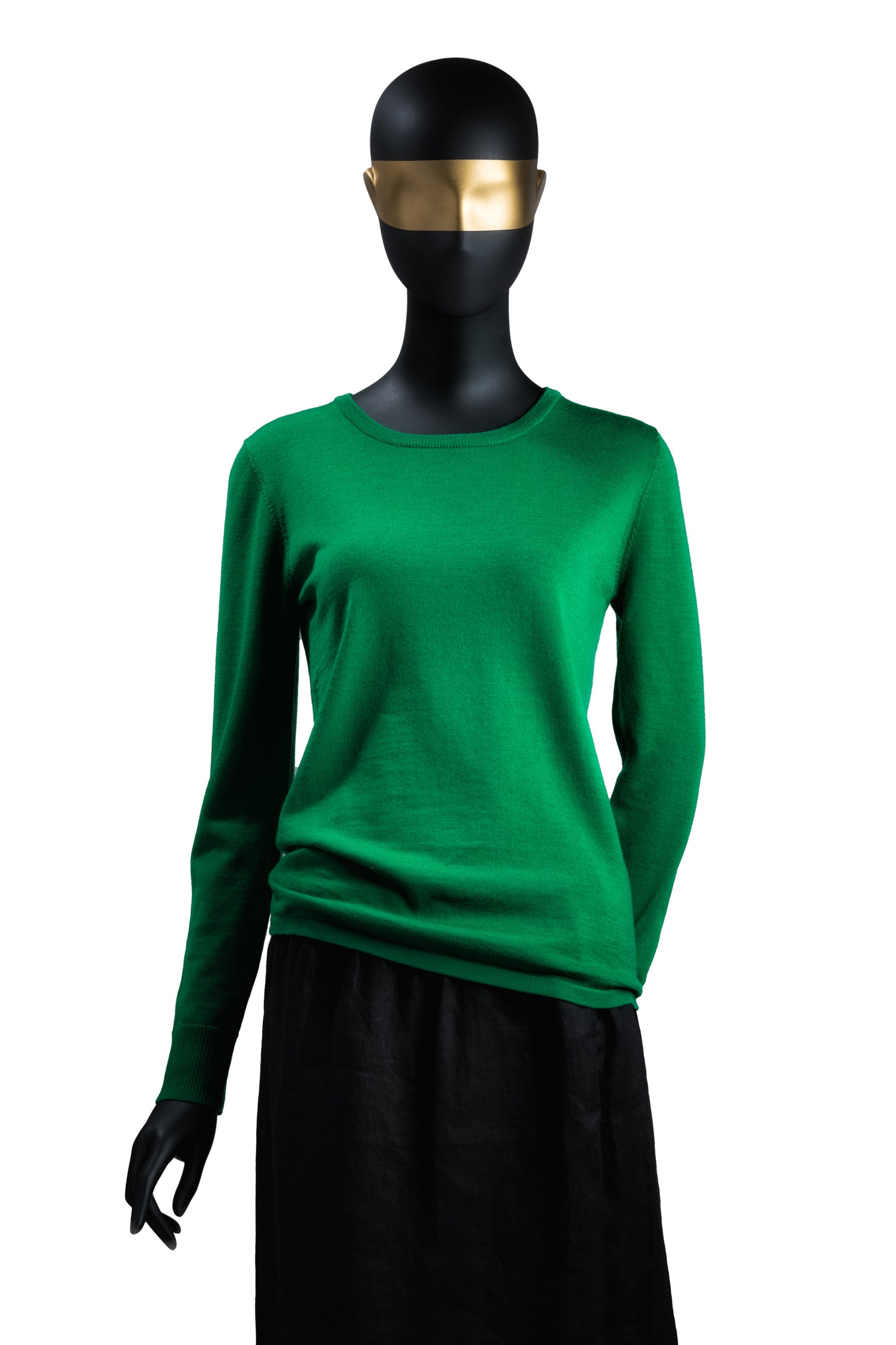 Round Neck Merino Top