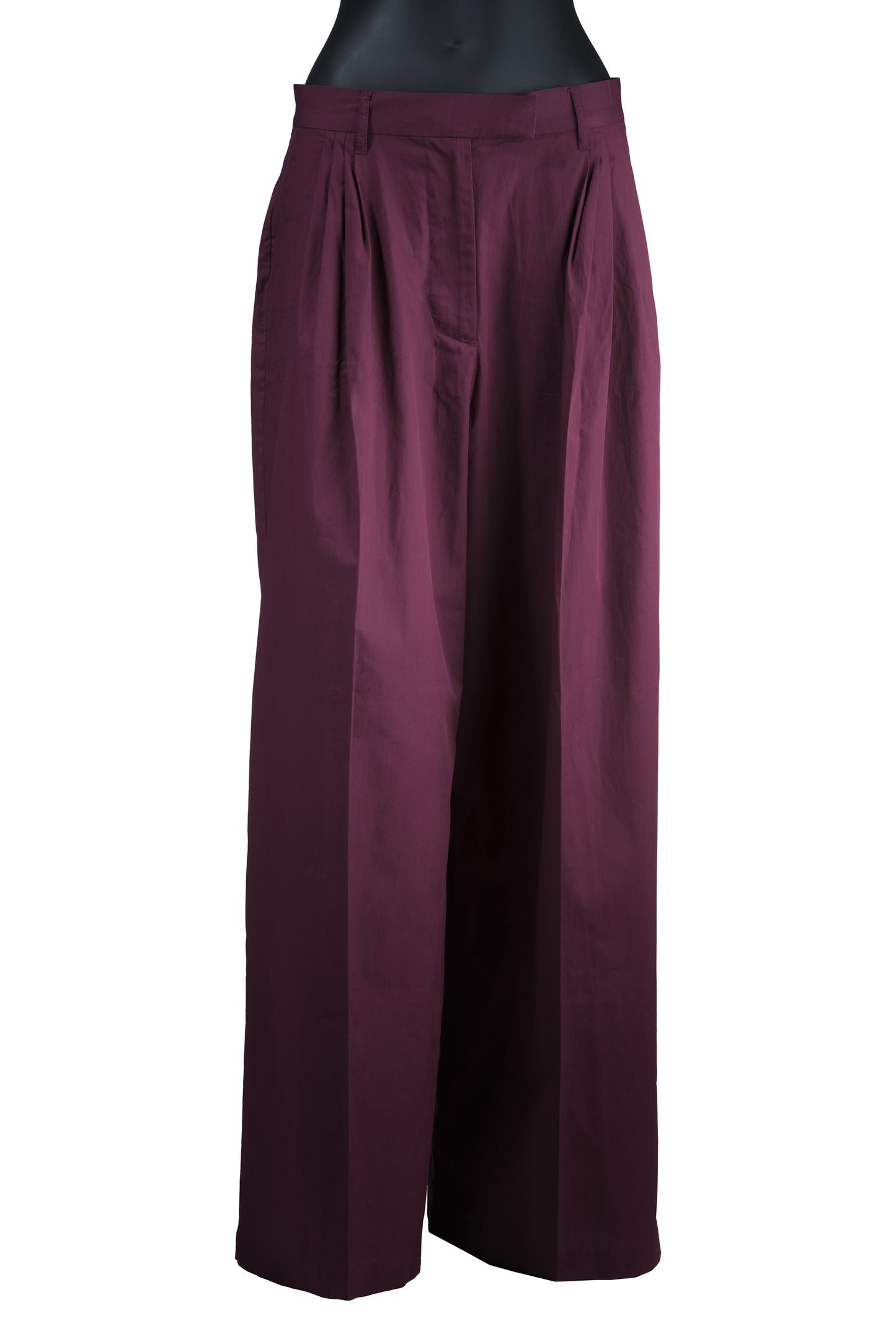 Emili Pleated Cotton Pant