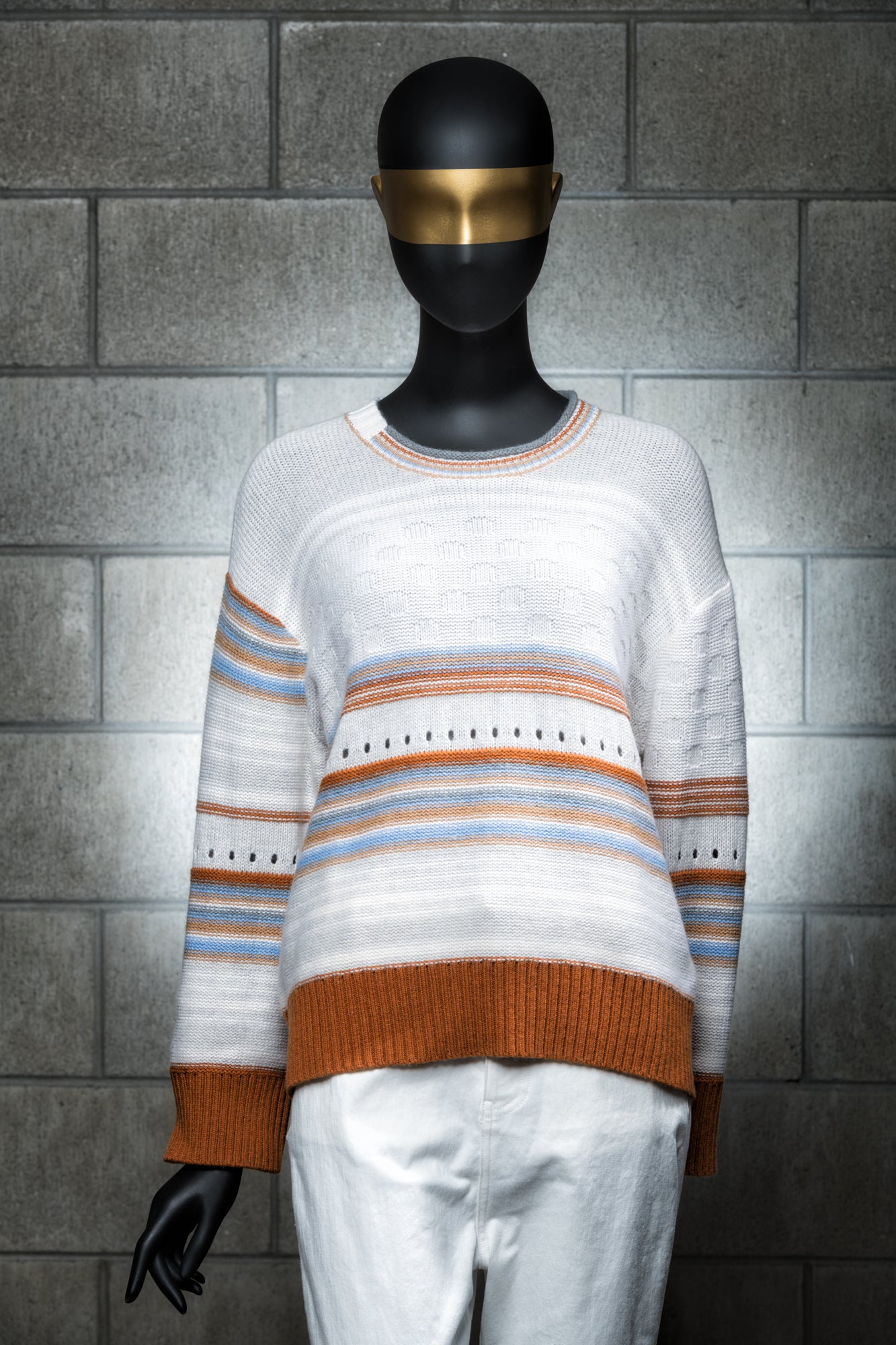 Z & P Stripe Pop Jumper 8102