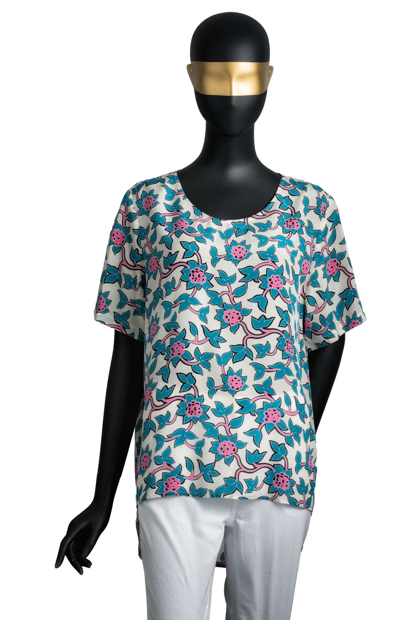 David Pond Silk Tux Tee