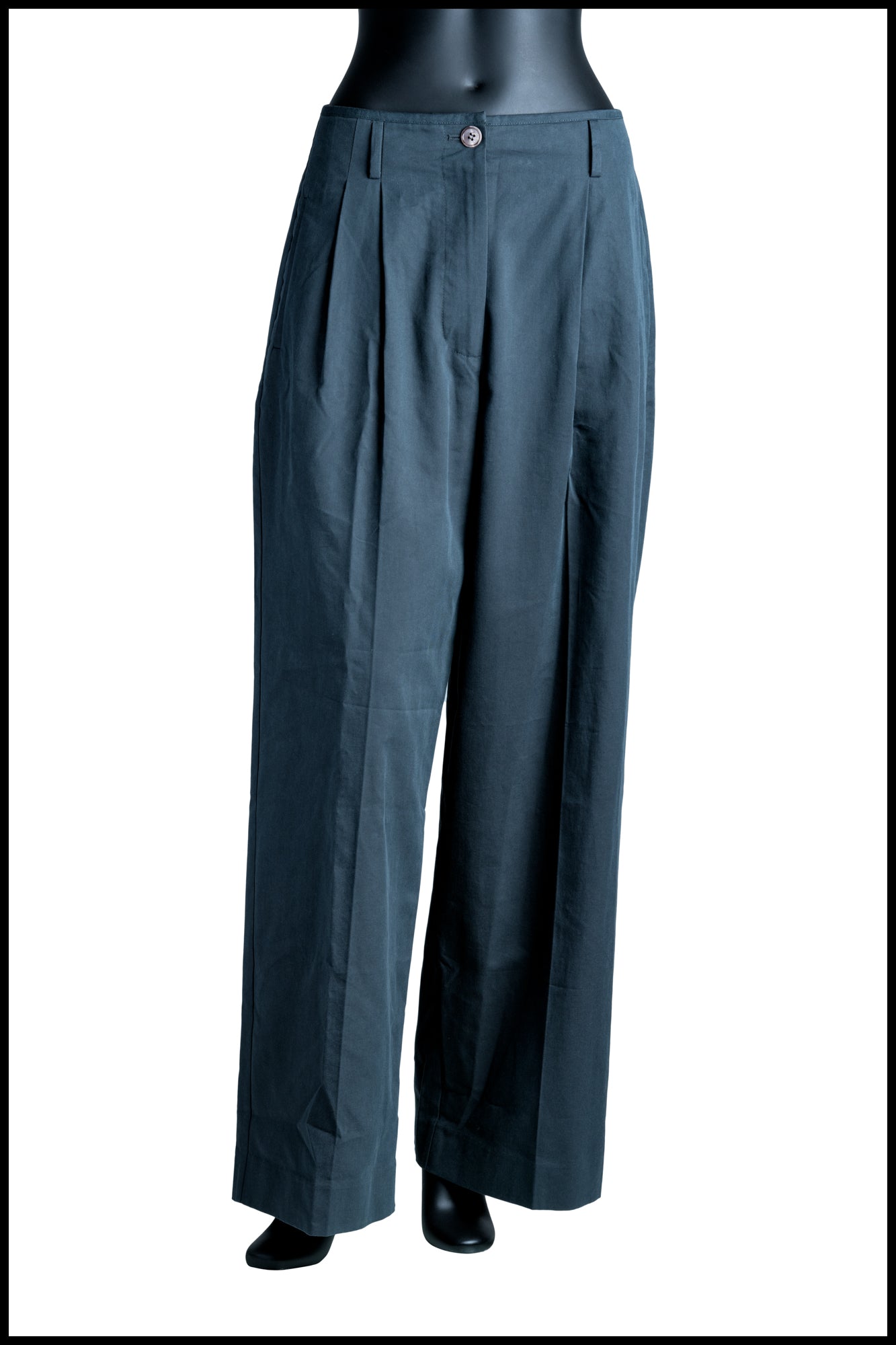 Nique Sculpture Wide Leg Pants