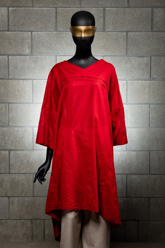 MOY Red Cotton Shirt 241 441