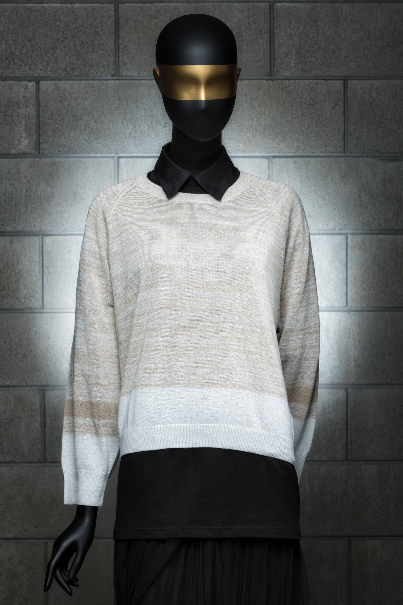 L & C Mouline Top Vanilla LC8868