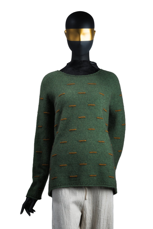 Morse Code Crew Sweater