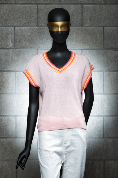 Z & P Stripe Trim Top